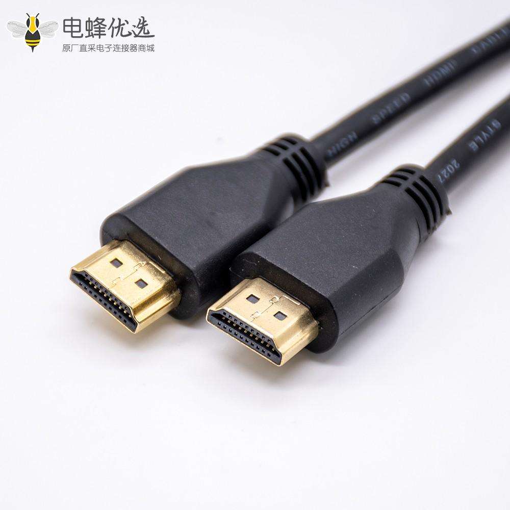 HDMI公头转公头直式转换电缆长度为1米