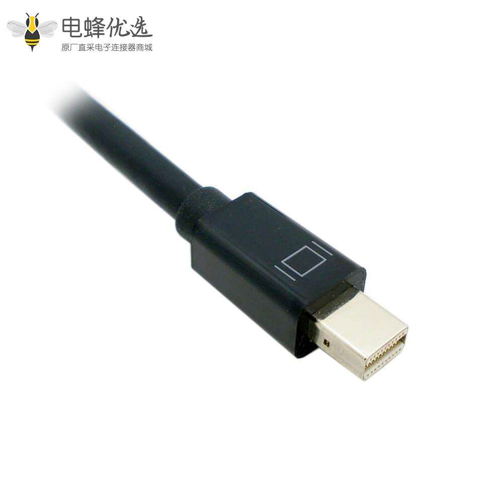 mini displayport转DVI/HDMI/VGA  三合一多功能转换线0.5米