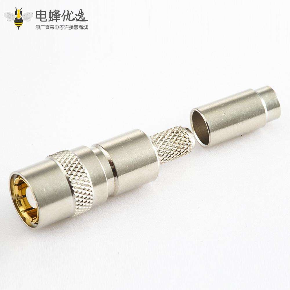 SMZ（BT43）连接器母头直式压接2.5C-2V电缆