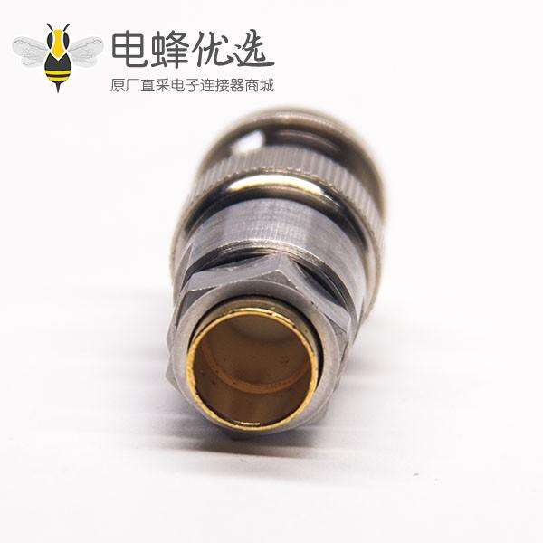 50Ohm BNC连接器直式公头锁接线