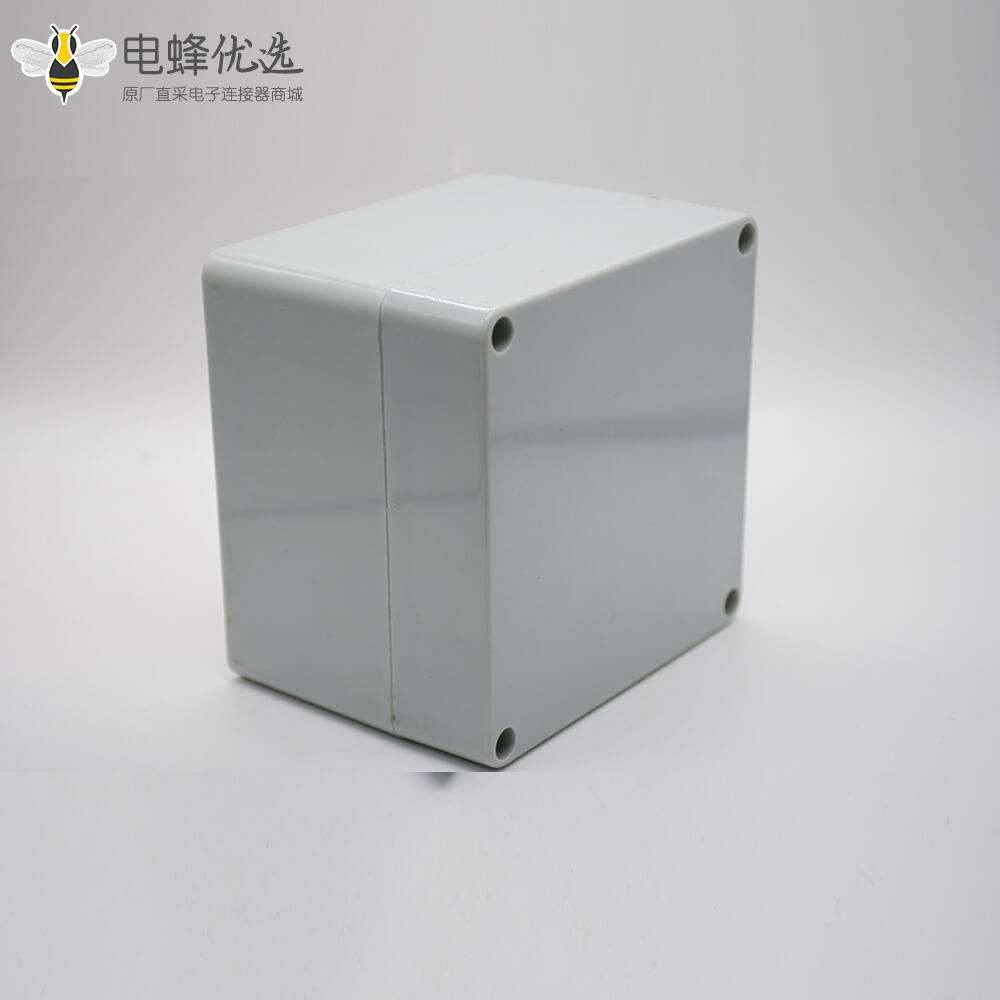 防水盒密封箱矩形120×120×90螺丝固定ABS塑料接线盒