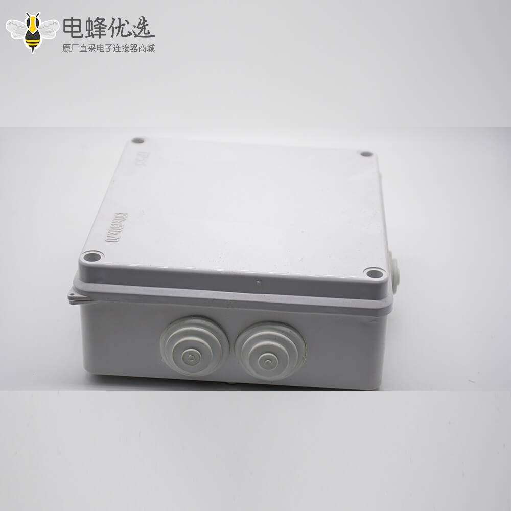 防水密封分线盒IP55螺丝固定150×150×70 ABS塑料
