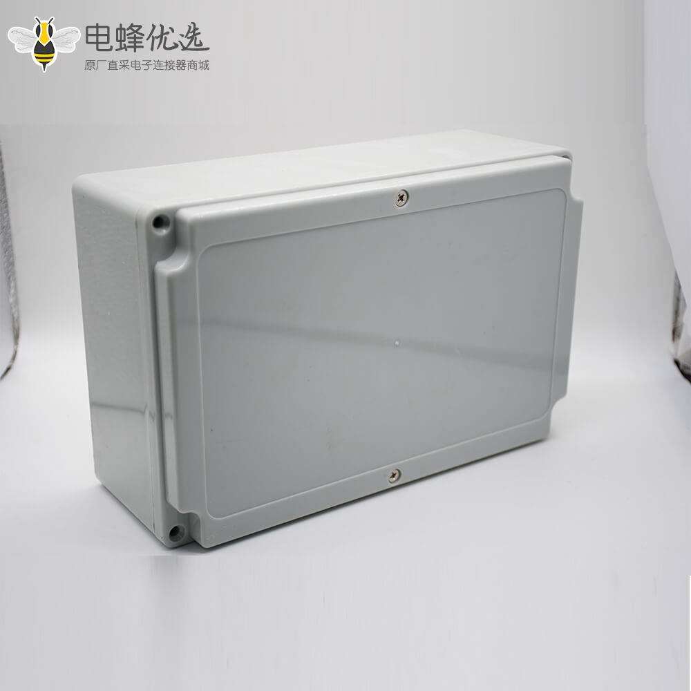 电缆防水接线盒150×230×85螺丝固定ABS塑料密封箱