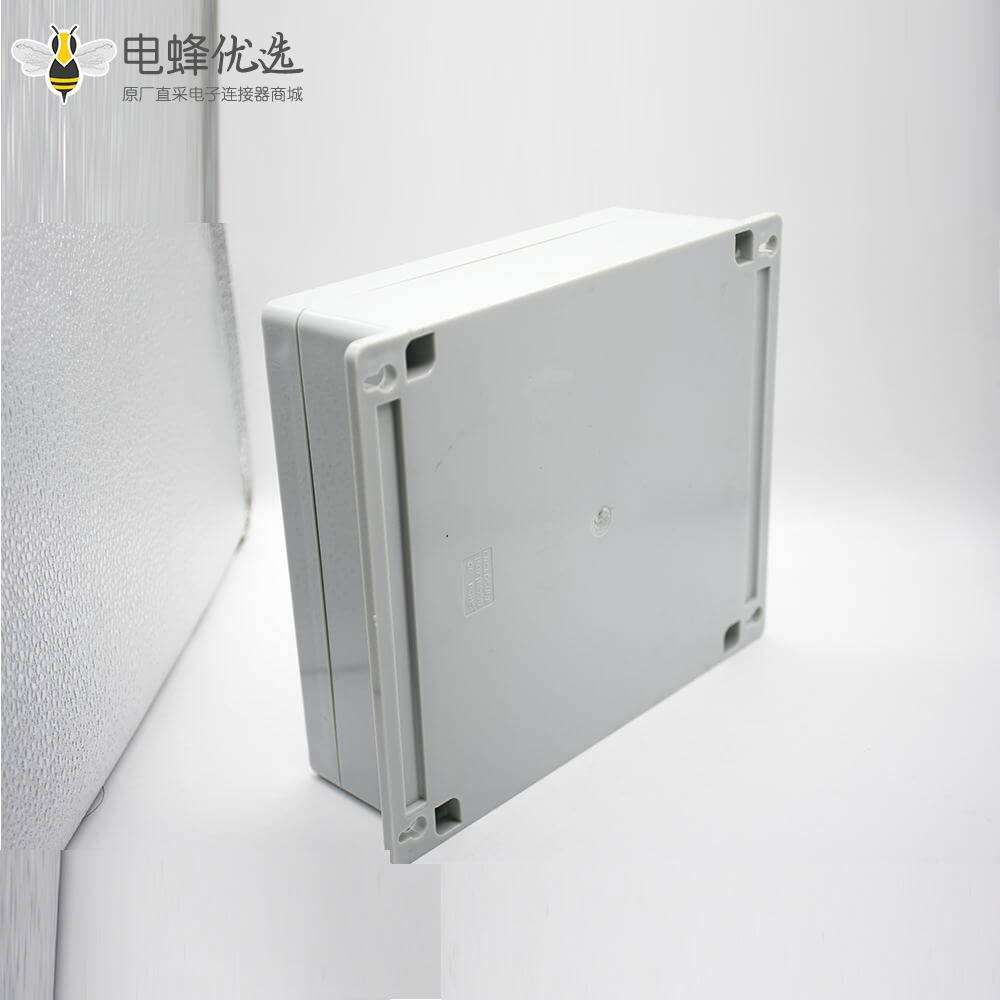 防水塑料接线盒ABS塑料螺丝固定壳体尺寸190×188×70