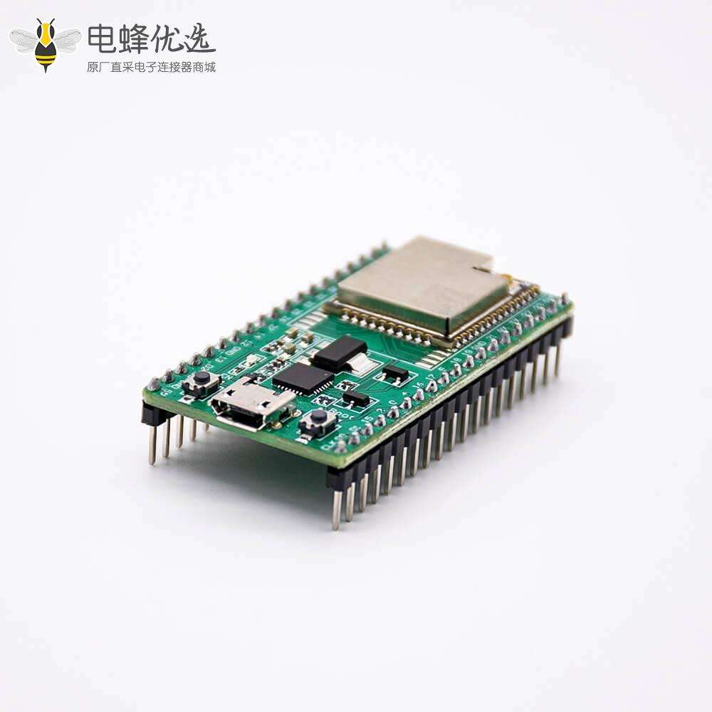 开发板ESP32-DevKitC 可搭载WROOM-32D32U WROVER模块ESP32绿底板