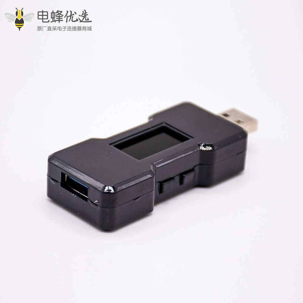 USB测试仪FNB18 电压电流容量电量计时表可切换界面液晶屏