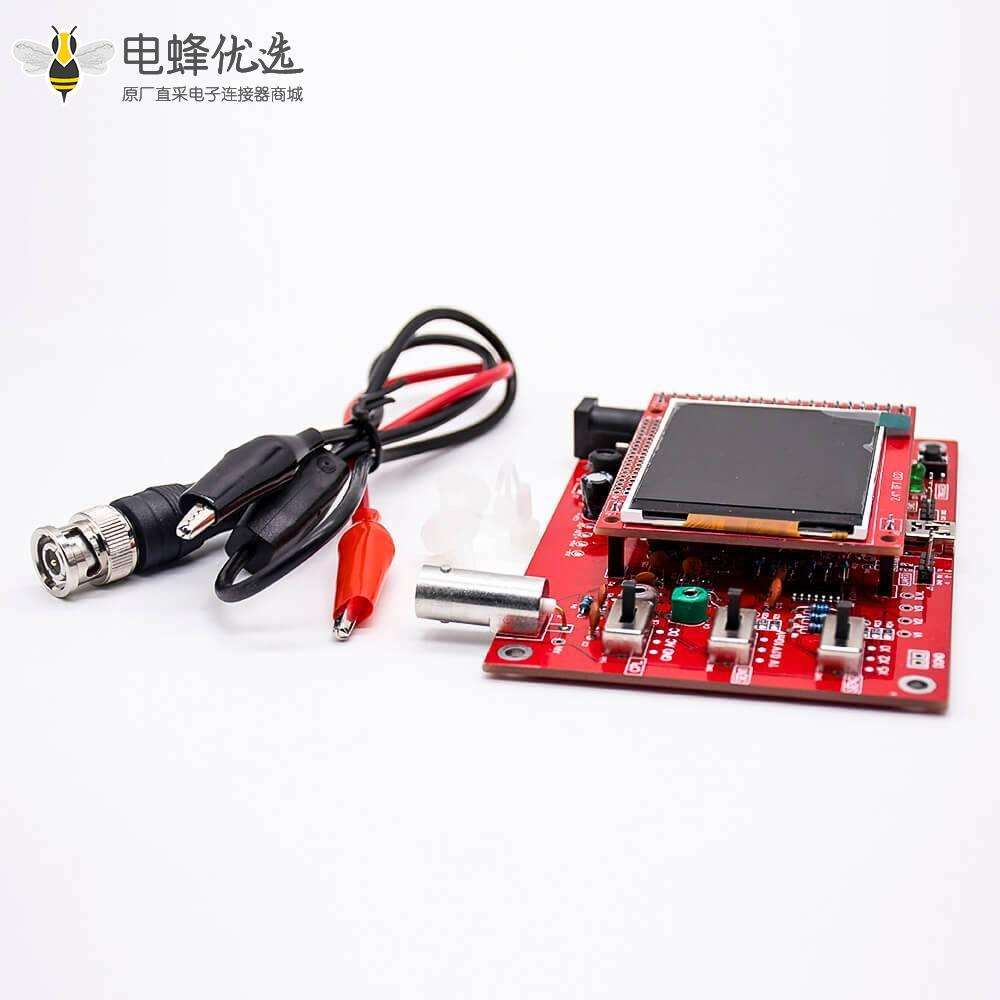 数字示波器DIY套件DSO138 带2.4英寸TFT屏幕PCB安装开源STM32示波器