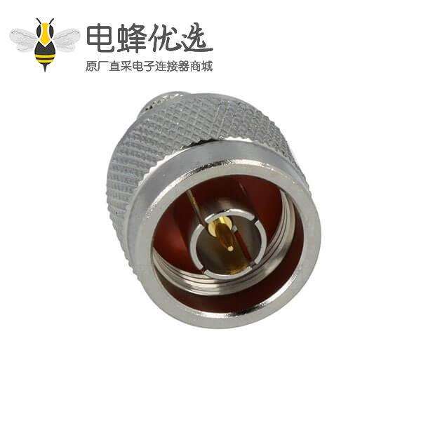 N公头直式50Ω压接连接器,用于连接电缆