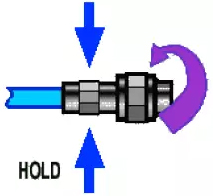 射频同轴连接器转接头怎么连接？