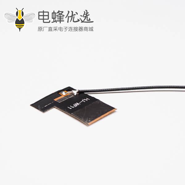 fpc wifi天线软板2.4G焊接黑色射频同轴线缆RF 1.13+TD