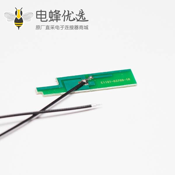 wifi pcb天线2.4G内置天线焊接灰色同轴线材RF 1.13+TD