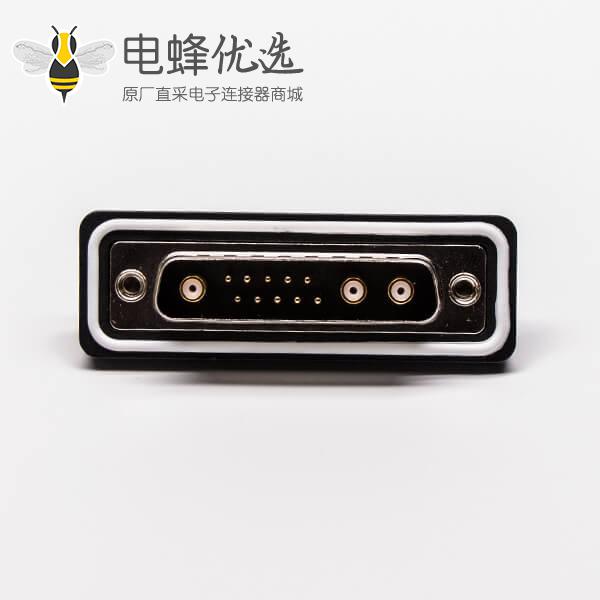 ip67 d-sub连接器公头直式车针同轴焊线