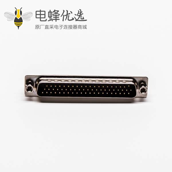 db62连接器高密度公头直式铆锁式插孔接PCB板
