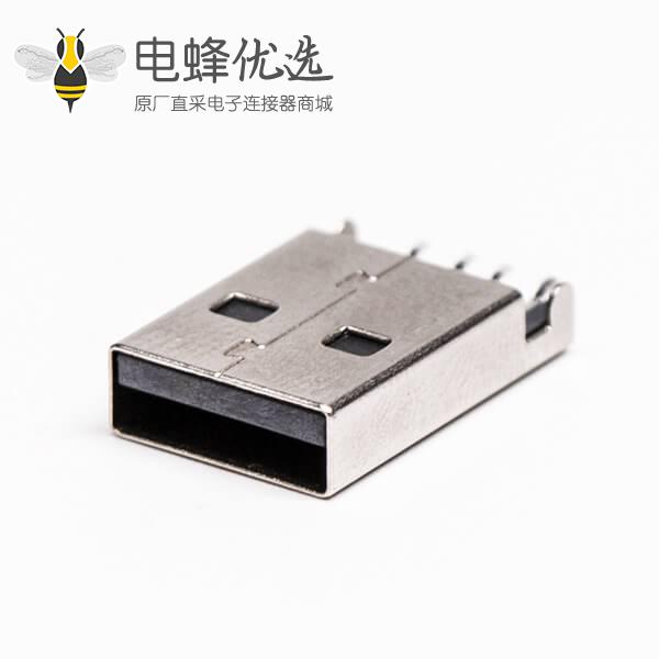 usb type a 公头90度SMT沉板接PCB板