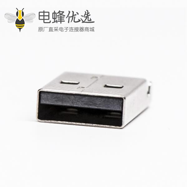 usb type a 公头90度SMT沉板接PCB板