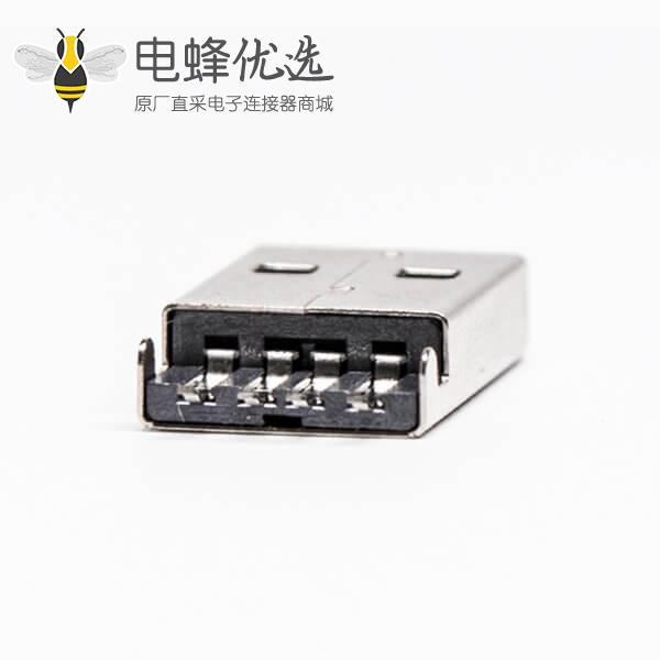 usb type a 公头90度SMT沉板接PCB板