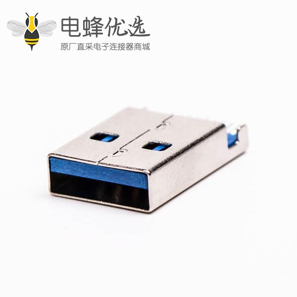 usb3.0 a公头直式沉板SMT接PCB板