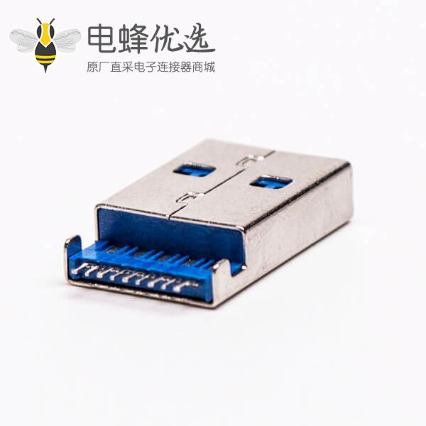 usb3.0 a公头直式沉板SMT接PCB板