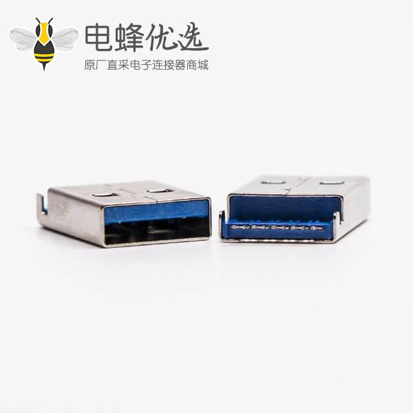 usb3.0 a公头直式沉板SMT接PCB板