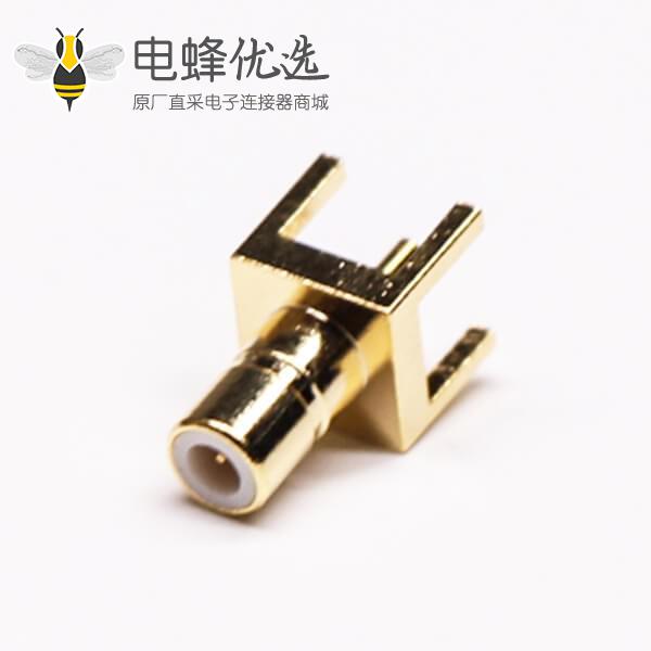 pcb 连接器电路板smb直插镀金母头