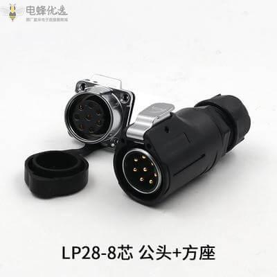如何正确安装航空大电流插头？