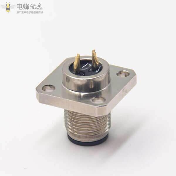 M12连接器2pin