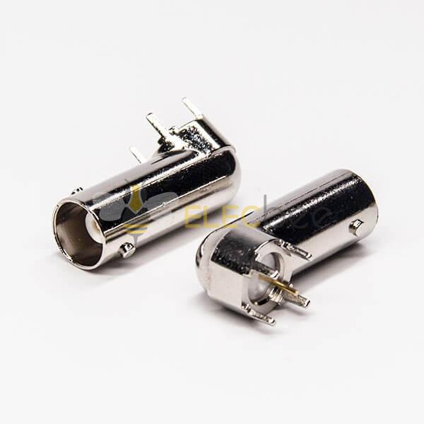 BNC连接器内部结构：外壳与绝缘层配合