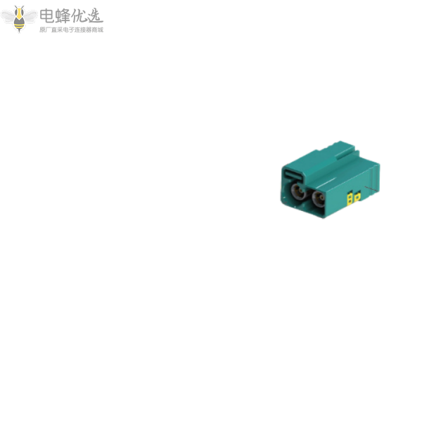 Fakra双头线端母座TE-1-1452483-0-Rosenberg-59Z114-000-K-电蜂优选