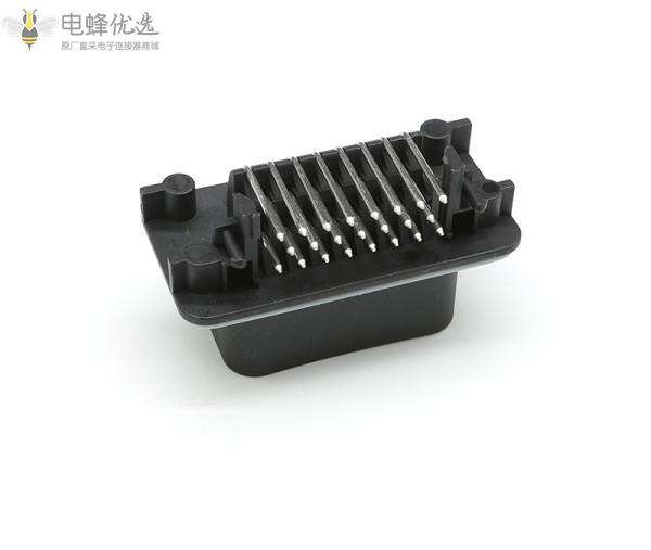 776087-1汽车连接器23孔ECU汽车接插件PCB针座