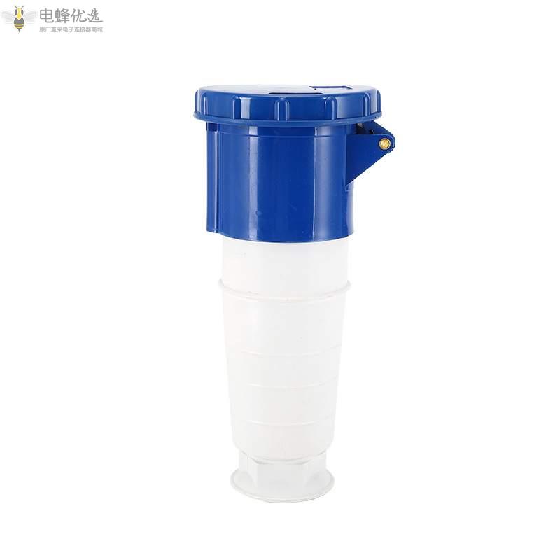 厂家直售3芯63A工业连接器防水IP44航空250V耦合器