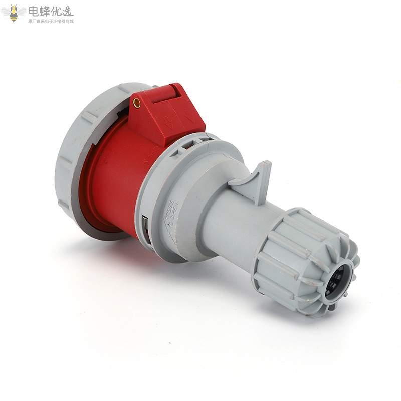 5芯3P+E+N欧标工业连接器防水IP67移动式工业插座16A32A250V