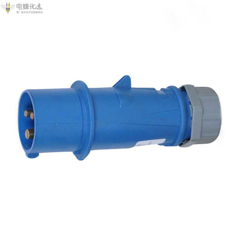 TYP-248工业连接器3芯16A230V防水IP44防摔防尘防腐工业航空插头