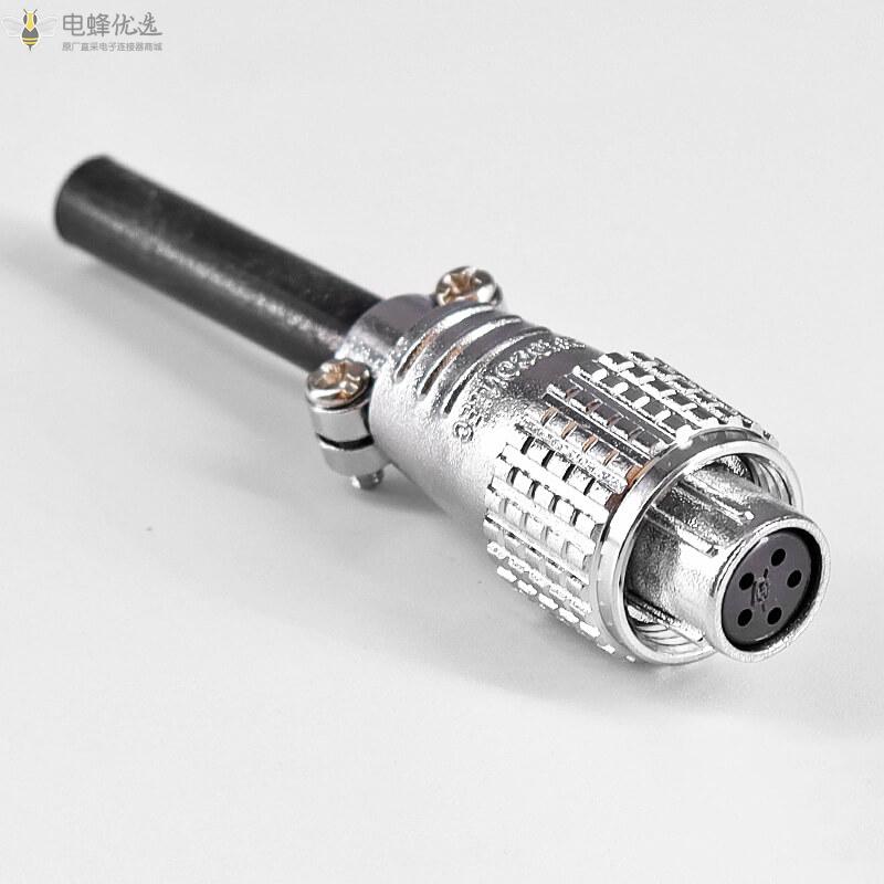航空插头连接器母头TP125芯焊线式金属圆形连接器厂家批发