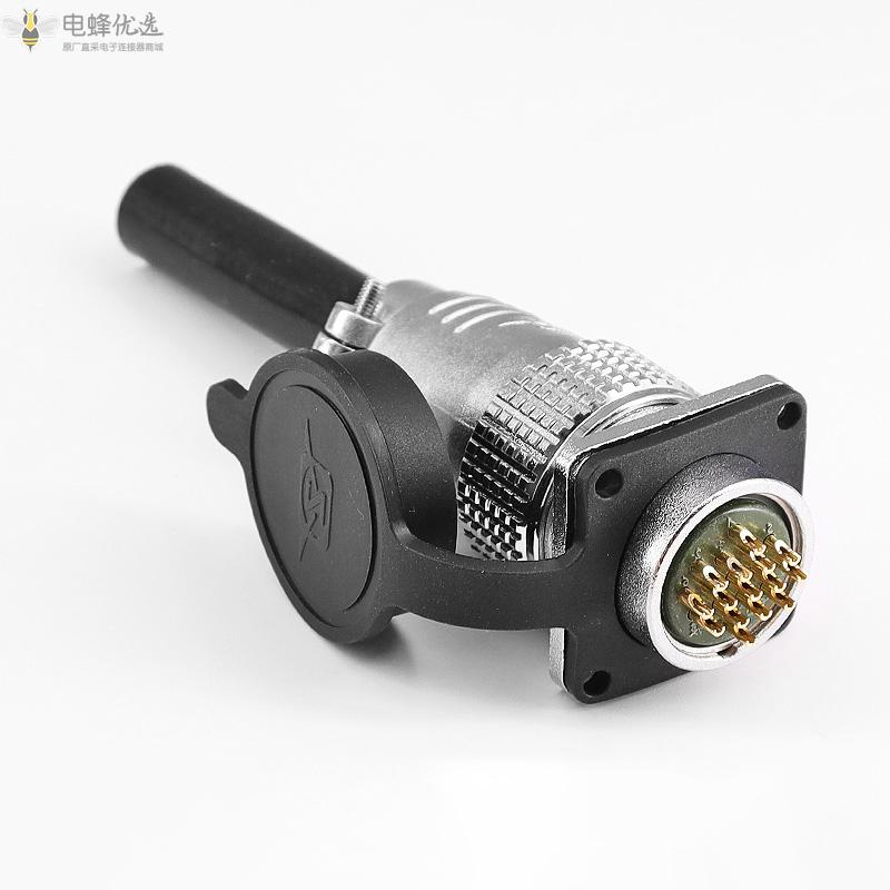 航空插头插座TP24_15芯公母连接器焊接式厂家批发