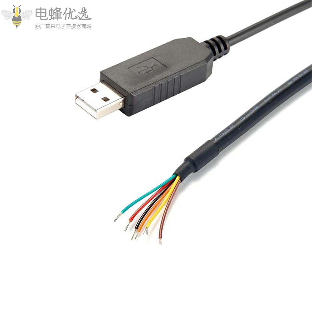 USB_TYPE_A带RS232模块单边线缆连接线厂家