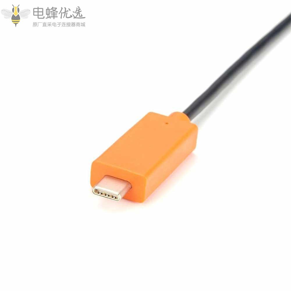 USB_C带模块RS232转RJ12接1M线材生产厂家直销