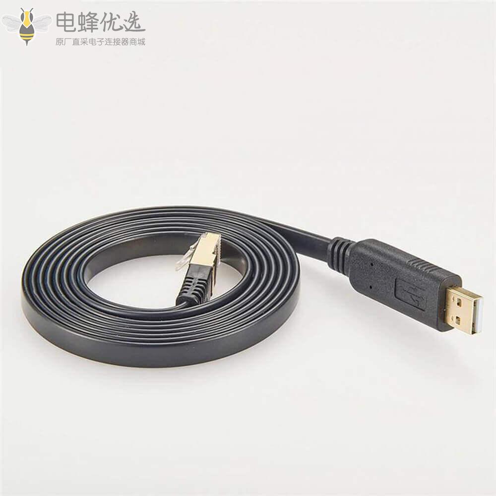 USB_RS232转RJ45接2m线材生产厂家直销