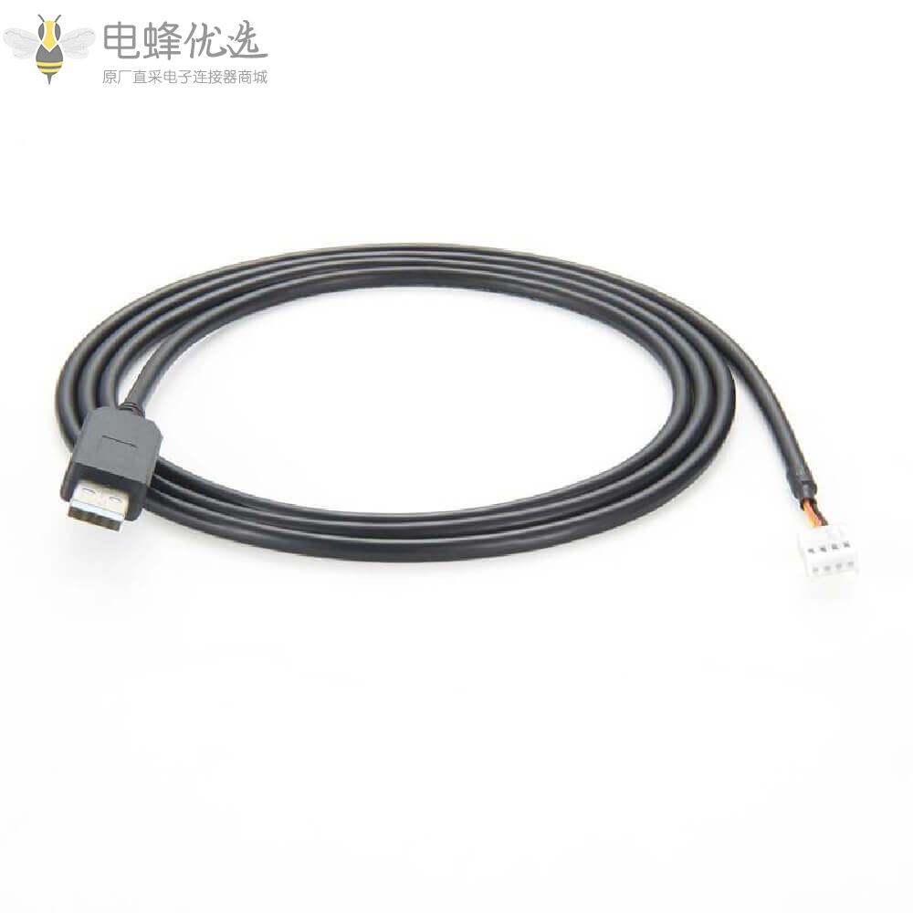 USB2.0公头转端子高速UART接1米电缆厂家