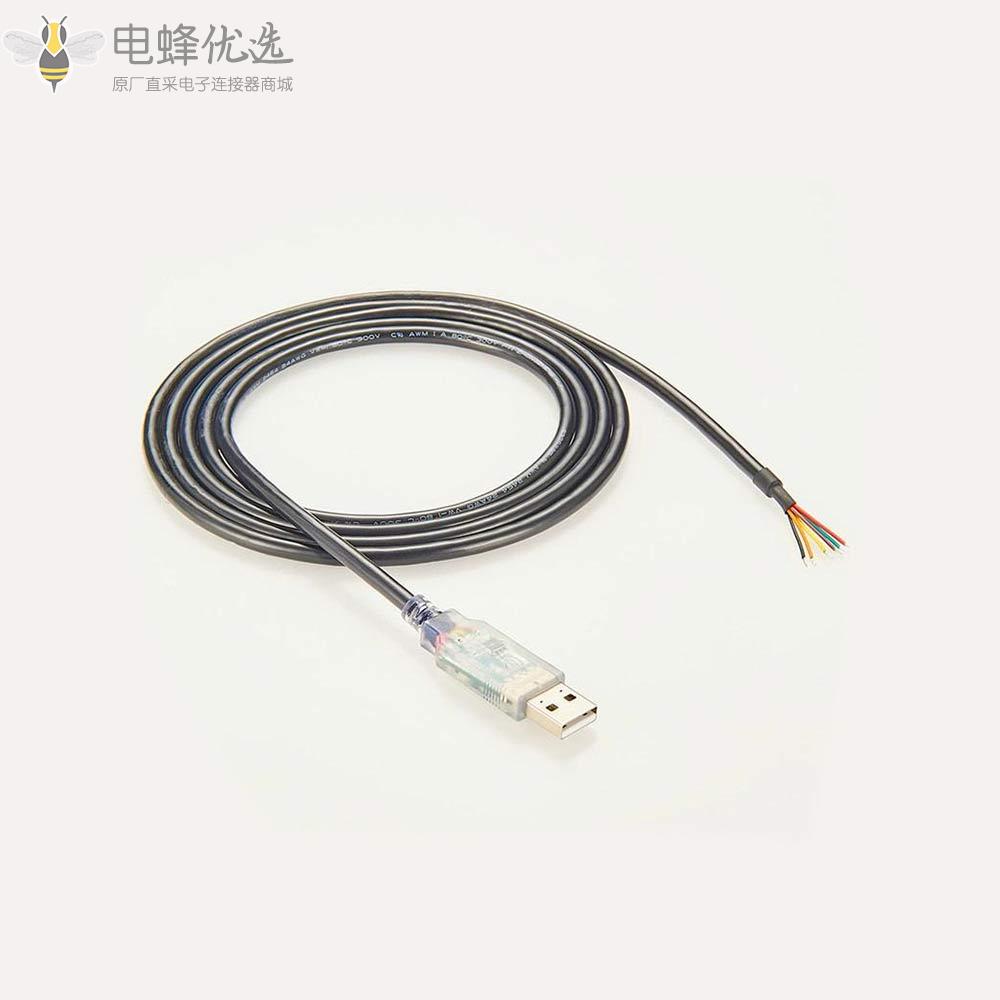 USB转RS485带FTDI芯片单边接1米线缆