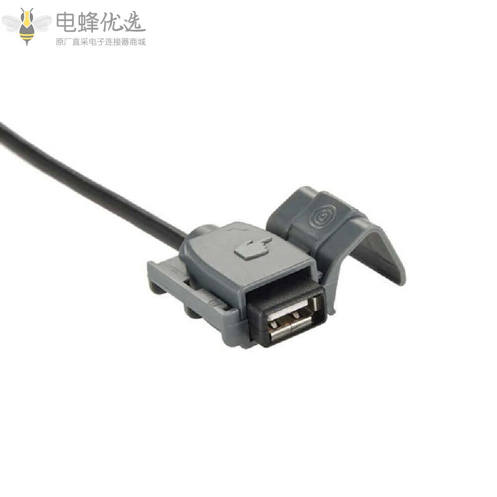 USB_A公头转USB_A母头接0.2m线材