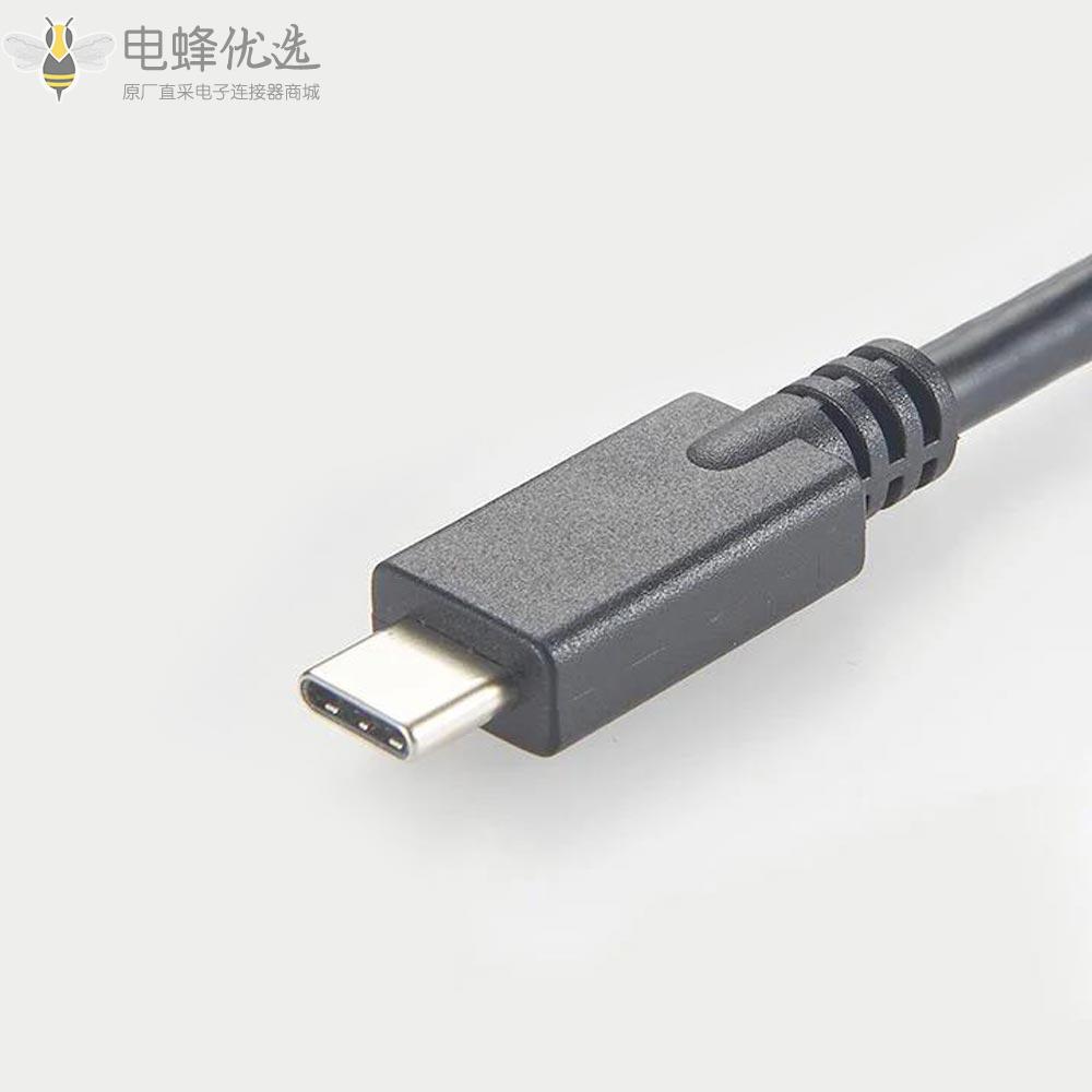 双头type_c_USB3.1E_mark_4K音视频数据线