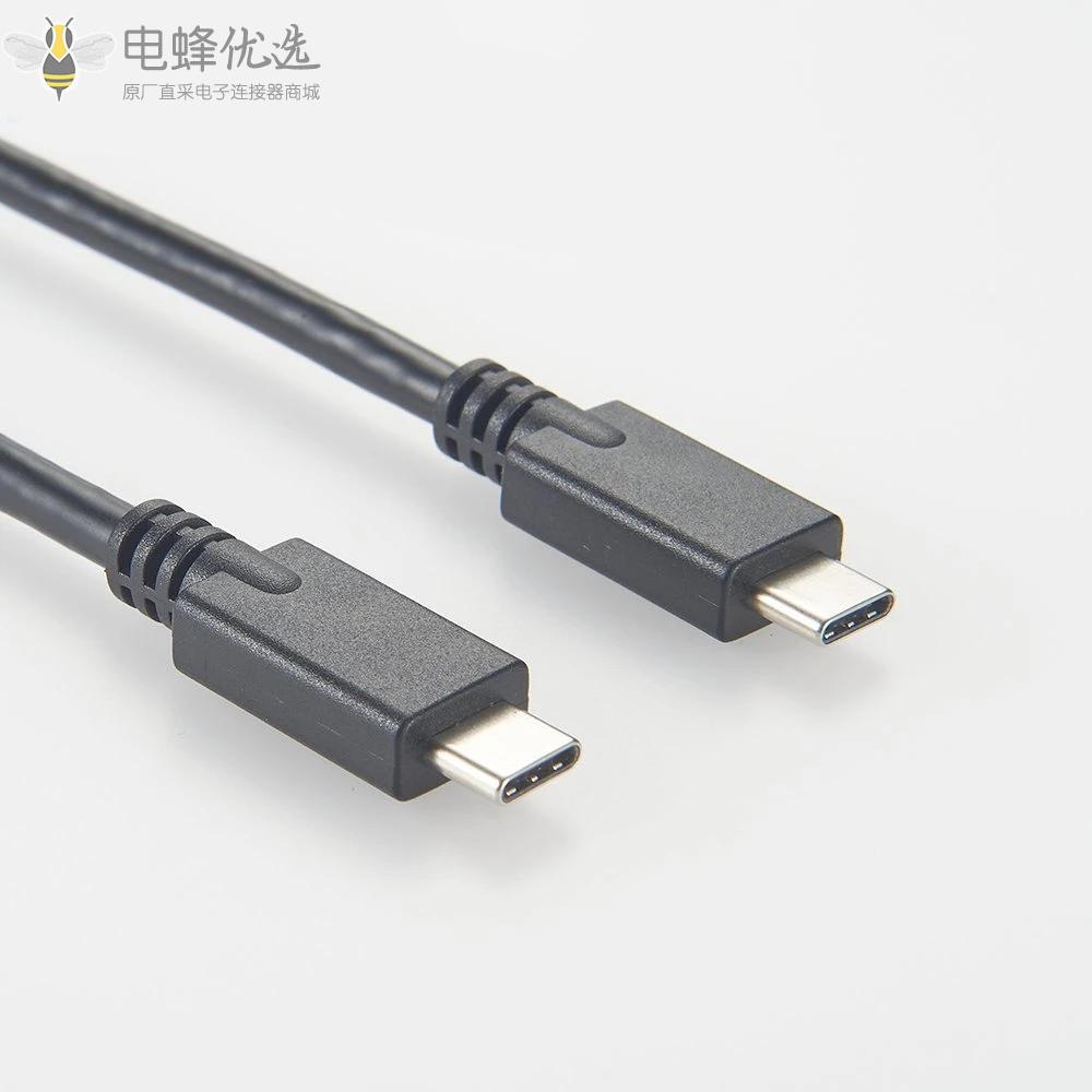 双头type_c_USB3.1E_mark_4K音视频数据线