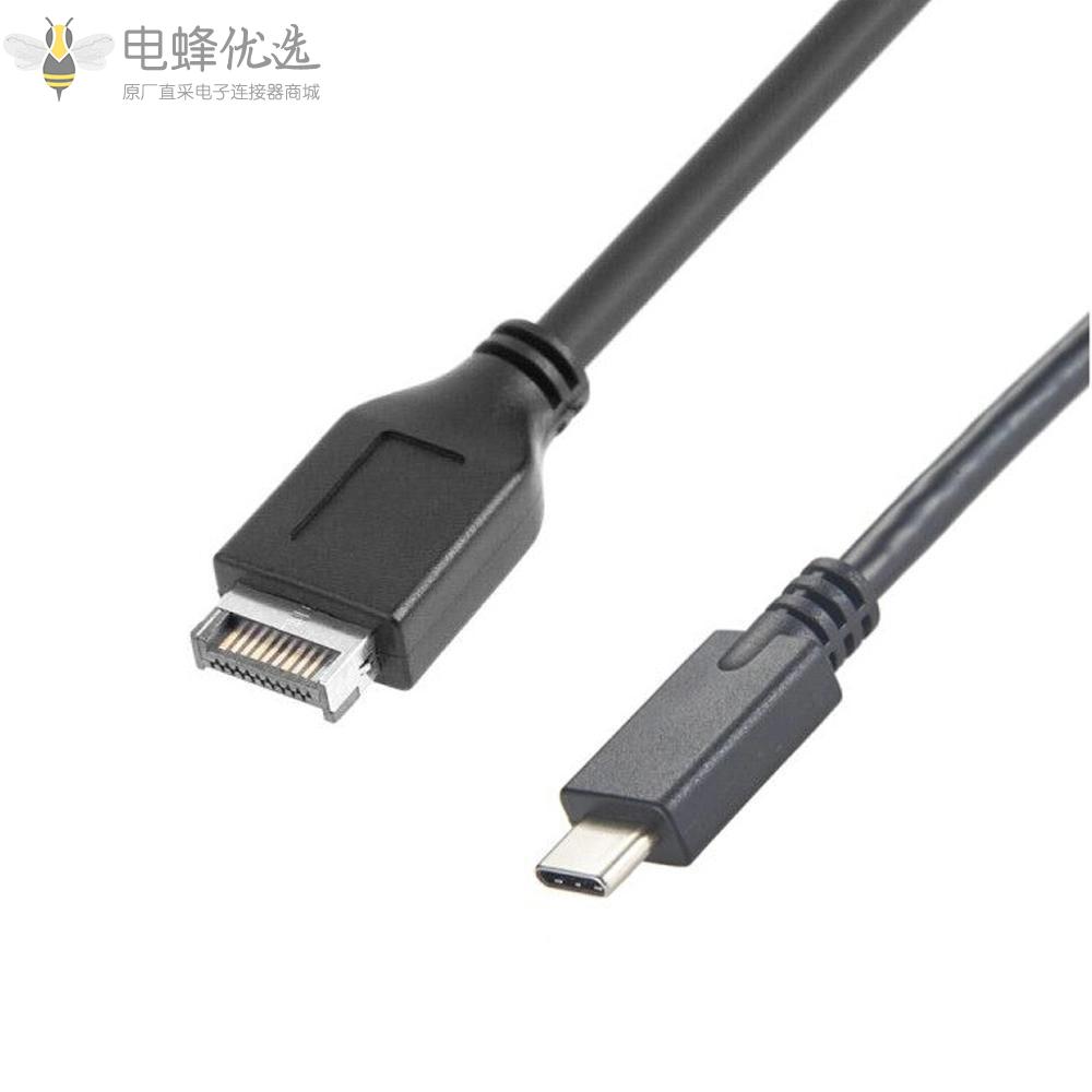 USB_3.1_Type_E接口公头转Type_C公头