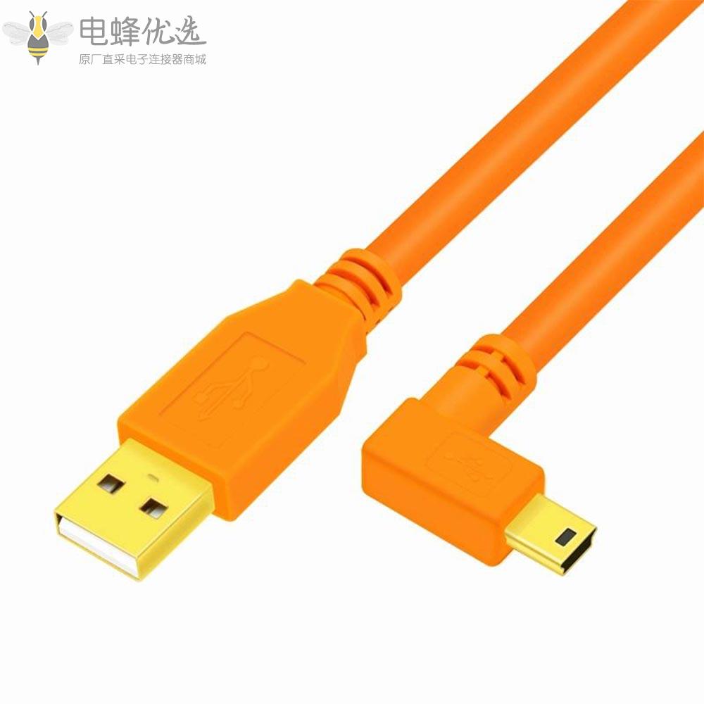 USB2.0转Micro_B接口摄影机接1.5m线材