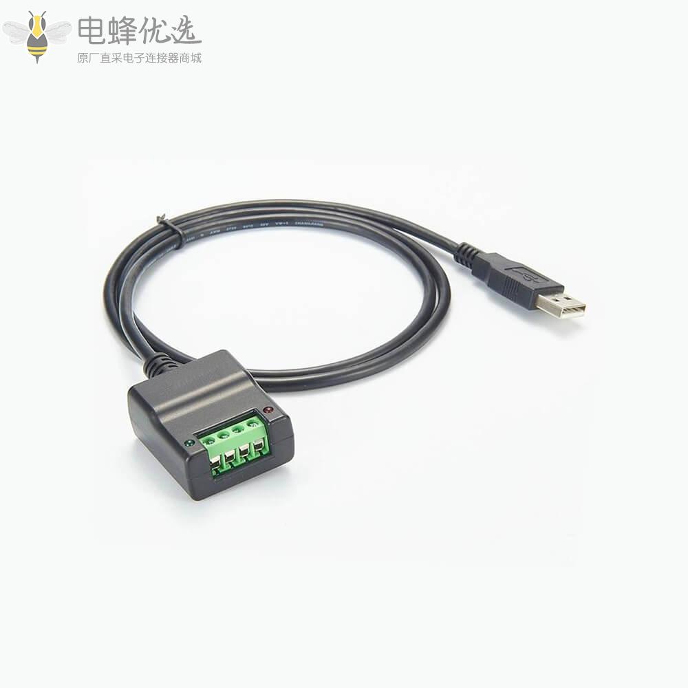 USB_A_2.0转RS485_RS422转换终端