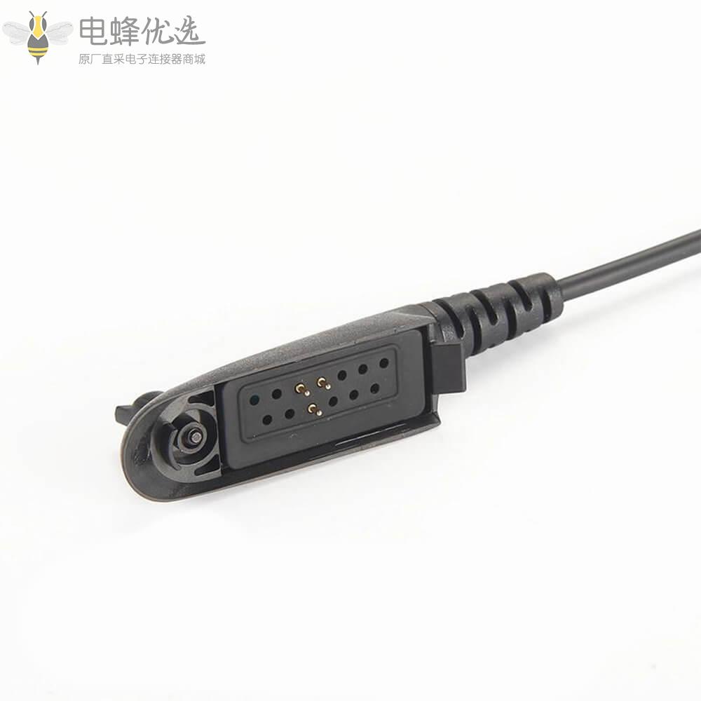 直式USB公头转RJ45和Ptx67连接器RS232串口线一米线材