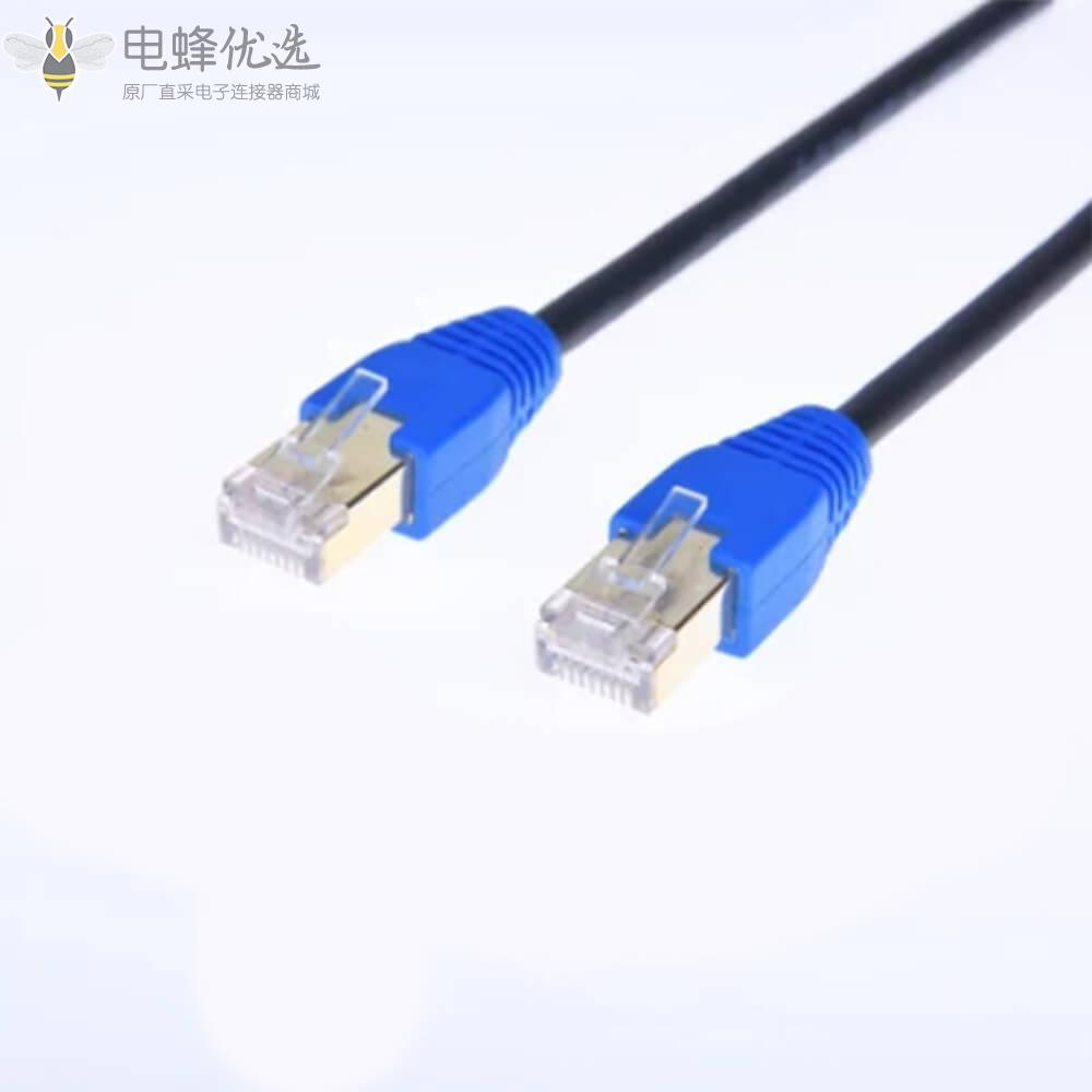 RJ45转RJ45控制器局域网接1m线材连接线