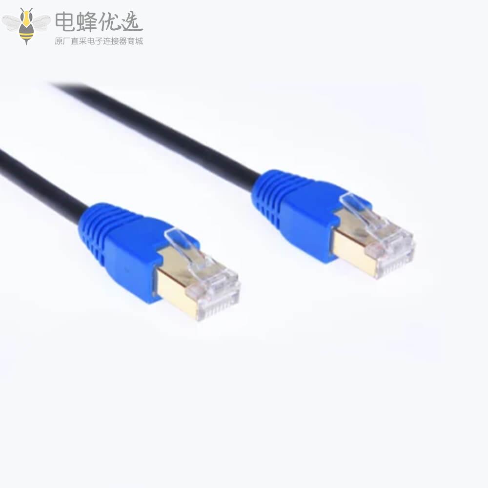 RJ45转RJ45控制器局域网接1m线材连接线