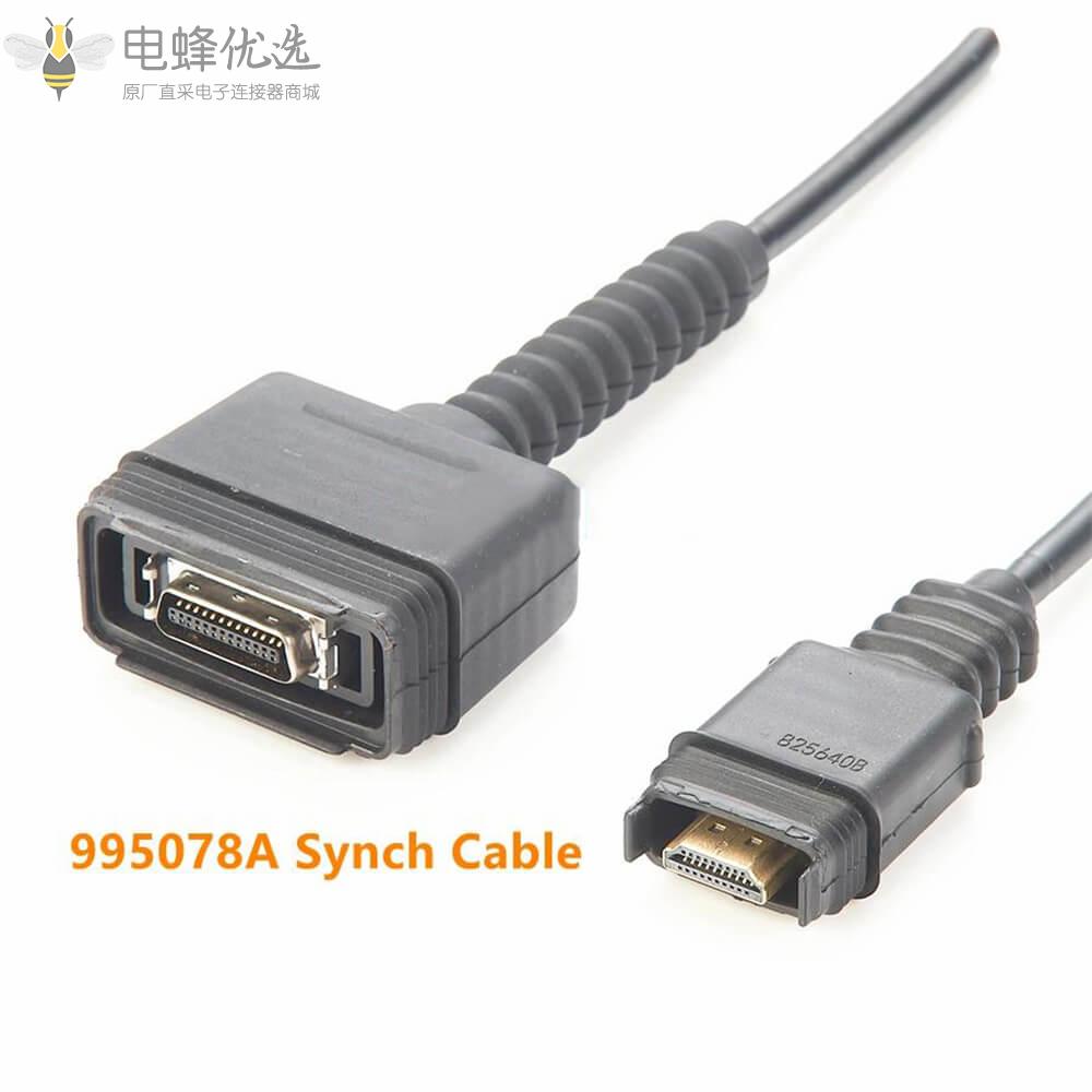 SCSI公头转HDMI接线长2米连接线