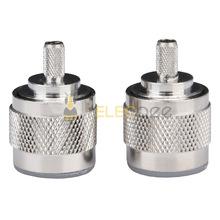 厂家射频连接器N-C-J3 N型公头 压接天线接头适用RG58/RG141 50-3